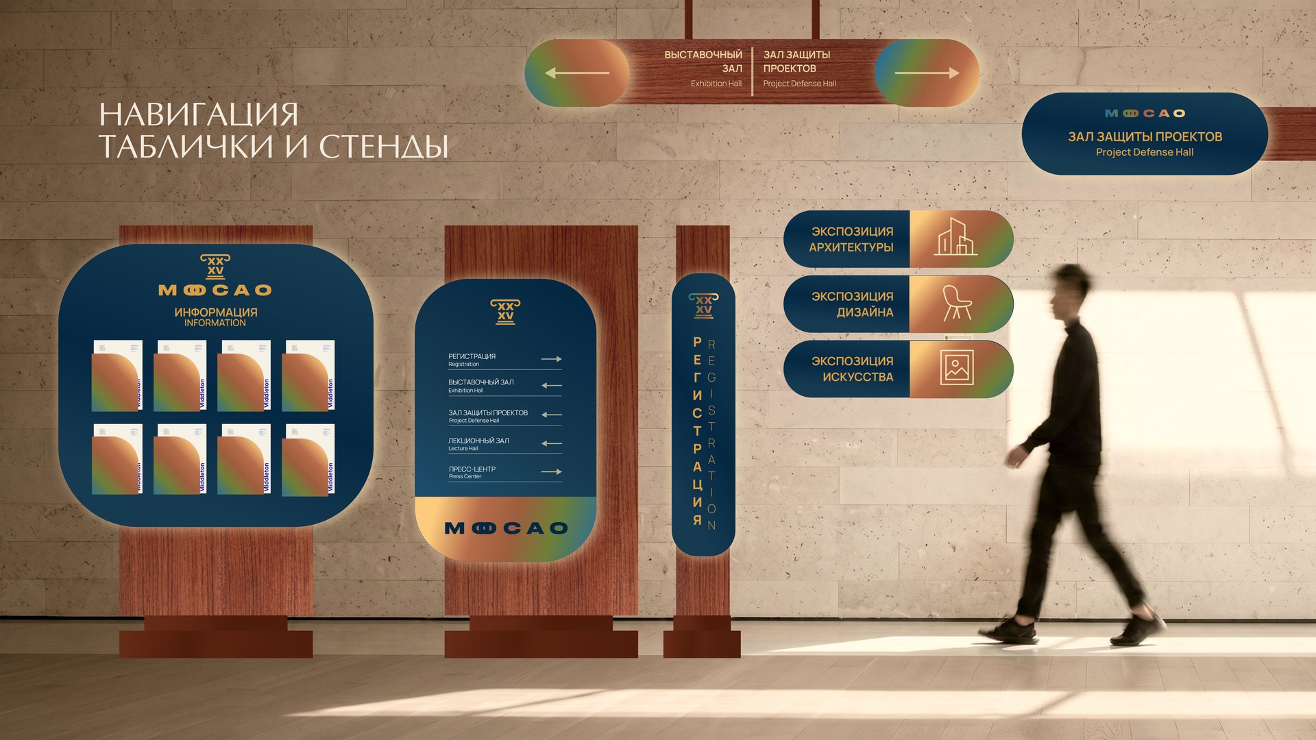 МООСАО — навигация в интерьере